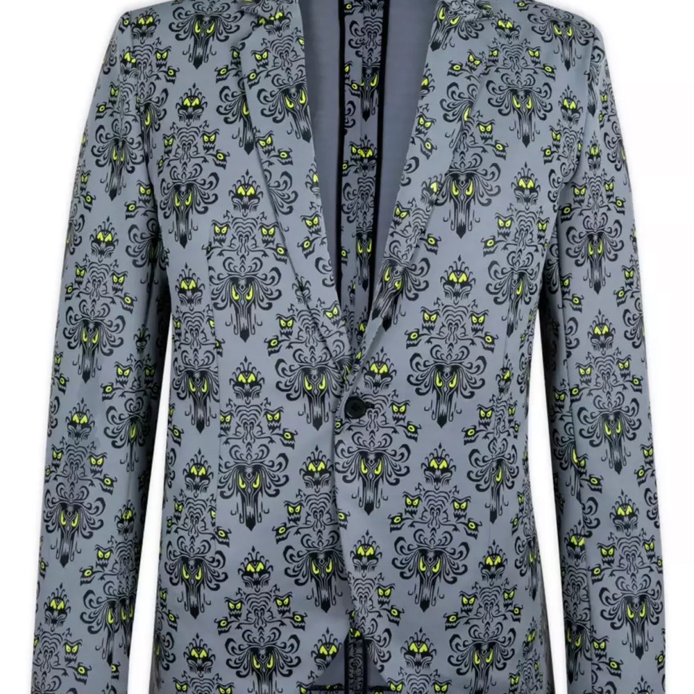 Disney Haunted Mansion L/XL blazer NWT.